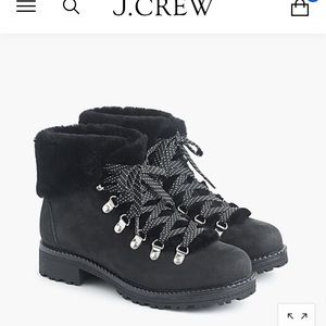 Jcrew Nordic fleece-lined boots